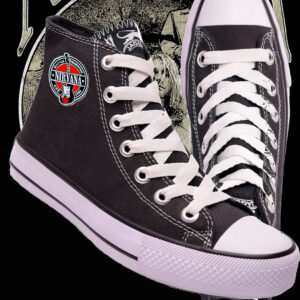 Zapatillas caña alta estampadas Nirvana