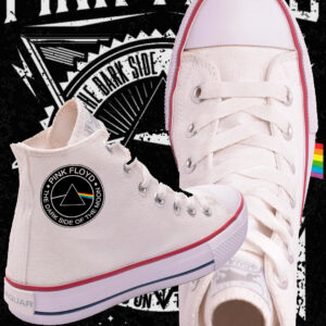 Zapatillas caña alta estampadas Pink Floyd