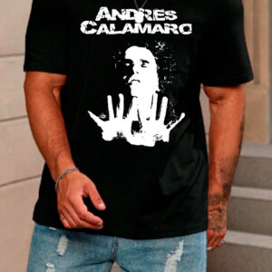 Remera estampada Andrés Calamaro