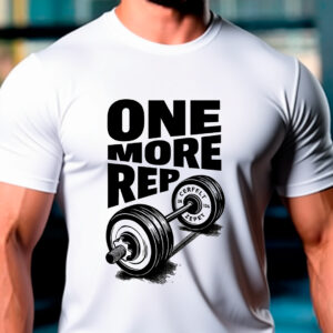 Remera estampada One More Rep