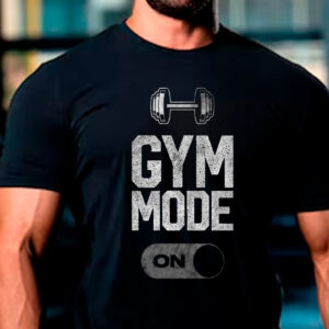 Remera estampada Gym Modo